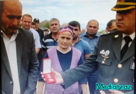 Kürdəmir şəhidlərinin 40 mərasimləri keçirildi - FOTOLAR