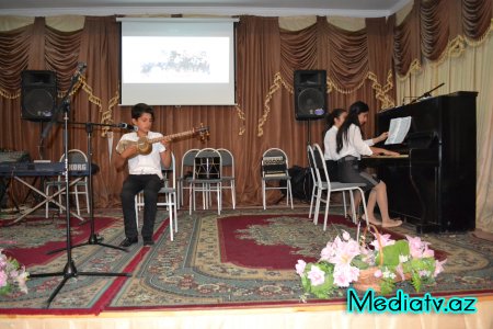 Hacıqabul şəhər musiqi məktəbinin hesabat konserti - FOTOLAR