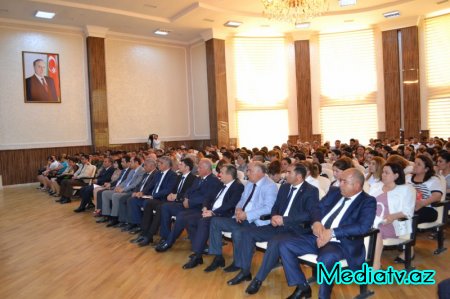 Kürdəmirdə 28 May - Respublika Günü münasibətilə tədbir keçirilib - FOTOLAR