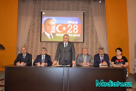 Füzulidə 28 May - Respublika Günü qeyd olundu - FOTOLAR