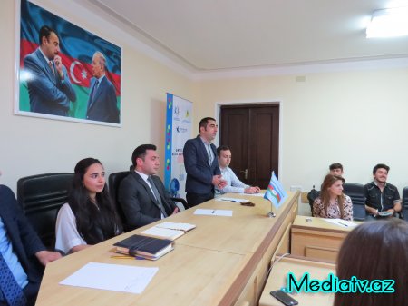 Nərimanovda  “Gənclərin Bilik Olimpiadası” adlı layihəsinin açılış mərasimi keçirilib - FOTOLAR