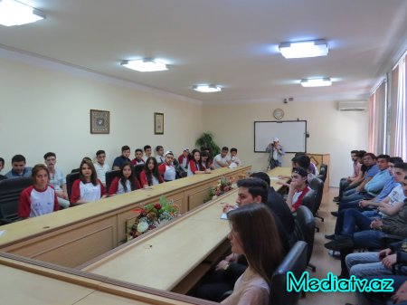Nərimanovda  “Gənclərin Bilik Olimpiadası” adlı layihəsinin açılış mərasimi keçirilib - FOTOLAR
