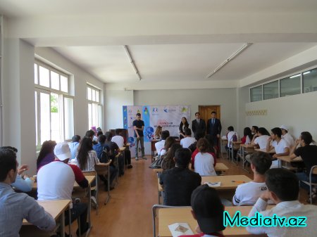 Nərimanovda  “Gənclərin Bilik Olimpiadası” adlı layihəsinin açılış mərasimi keçirilib - FOTOLAR
