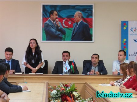 Nərimanovda  “Gənclərin Bilik Olimpiadası” adlı layihəsinin açılış mərasimi keçirilib - FOTOLAR