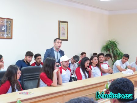 Nərimanovda  “Gənclərin Bilik Olimpiadası” adlı layihəsinin açılış mərasimi keçirilib - FOTOLAR