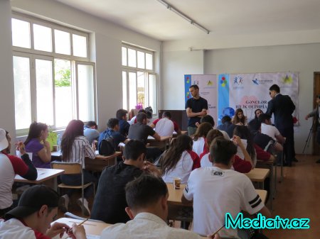 Nərimanovda  “Gənclərin Bilik Olimpiadası” adlı layihəsinin açılış mərasimi keçirilib - FOTOLAR