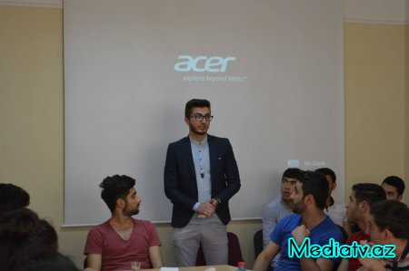 “İdman tariximizdə növbəti qızıl mərhələ” layihəsi çərçivəsində gənclərlə növbəti görüş keçirilib - FOTOLAR