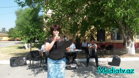 Hacıqabulda "N" saylı hərbi hissədə geniş konsert proqramı keçirilib - FOTOLAR