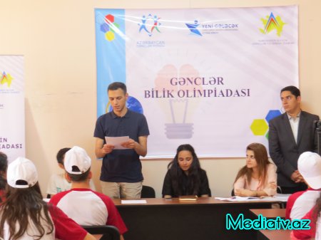 Nərimanovda “Gənclərin Bilik Olimpiadası”adlı layihənin növbəti seçmə turu keçirilib - FOTOLAR