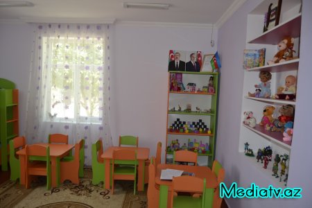 Füzulidə Uşaqların Beynəlxalq Müdafiəsi günü münasibəti ilə uşaq bağçasının açılış mərasimi keçirildi - FOTOLAR