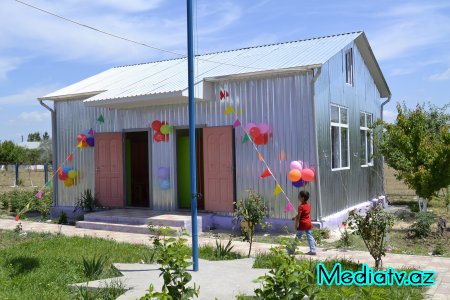Füzulidə Uşaqların Beynəlxalq Müdafiəsi günü münasibəti ilə uşaq bağçasının açılış mərasimi keçirildi - FOTOLAR