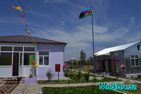 Füzulidə Uşaqların Beynəlxalq Müdafiəsi günü münasibəti ilə uşaq bağçasının açılış mərasimi keçirildi - FOTOLAR