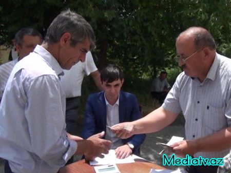 Kürdəmir rayonunda barama tədarükünə başlanılıb - FOTOLAR