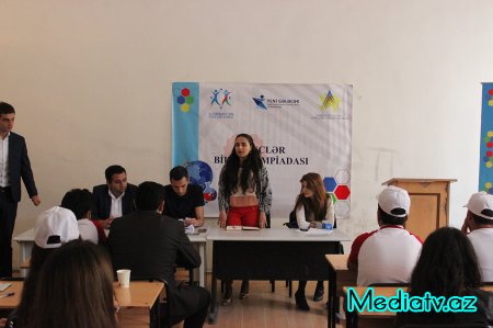 Nərimanovda “Yeni Gələcək” Gənclərin Maarifləndirilməsi İctimai Birliyi tərəfindən “Gənclərin Bilik Olimpiadası” adlı layihənin növbəti seçim turu keçirilib - FOTOLAR