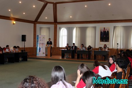 Nərimanovda “Gənclərin Bilik Olimpiadası” adlı layihənin növbəti seçim turu keçirilib - FOTOLAR