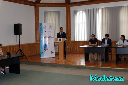 Nərimanovda “Gənclərin Bilik Olimpiadası” adlı layihənin növbəti seçim turu keçirilib - FOTOLAR