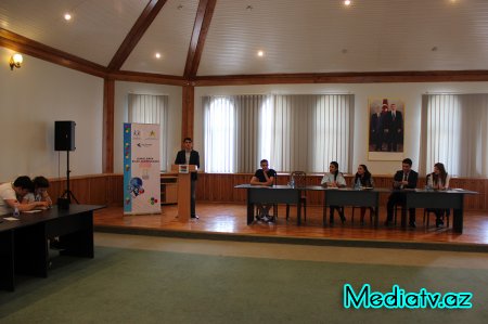 Nərimanovda “Gənclərin Bilik Olimpiadası” adlı layihənin növbəti seçim turu keçirilib - FOTOLAR