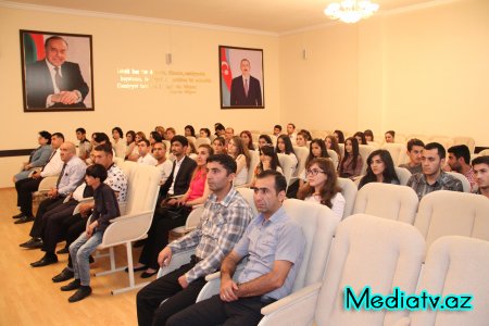 AQRAR UNİVERSİTETİNDƏ BEYNƏLXALQ ECDL SERTİFİKATI TƏQDİM ETMƏ MƏRSİMİ KEÇİRİLİB - FOTOLAR
