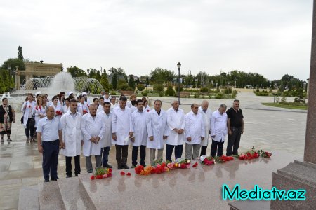 Füzulidə səhiyyə işçilərinin peşə bayramı qeyd olundu - FOTOLAR