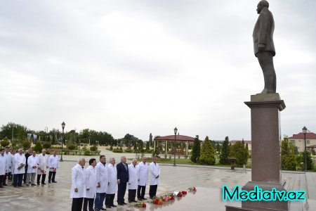 Füzulidə səhiyyə işçilərinin peşə bayramı qeyd olundu - FOTOLAR