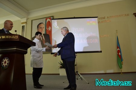 Füzulidə səhiyyə işçilərinin peşə bayramı qeyd olundu - FOTOLAR
