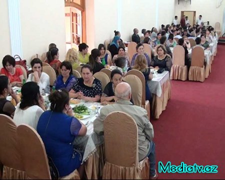 Səhiyyə işçilərinin peşə bayramı qeyd olundu - Kürdəmirdə (FOTOLAR)
