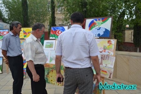 Hacıqabulda təbliğat xarakterli sərgi - FOTOLAR