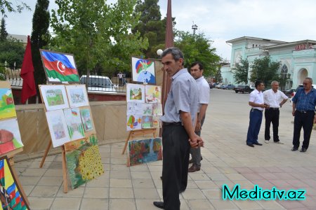 Hacıqabulda təbliğat xarakterli sərgi - FOTOLAR