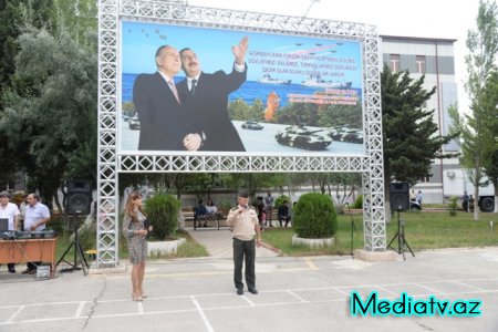 Nəsimi rayonunda Silahlı Qüvvələr gününə həsr olunmuş silsilə tədbirlər davam edir - FOTOLAR