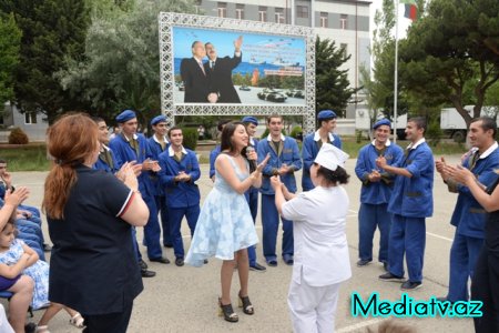 Nəsimi rayonunda Silahlı Qüvvələr gününə həsr olunmuş silsilə tədbirlər davam edir - FOTOLAR