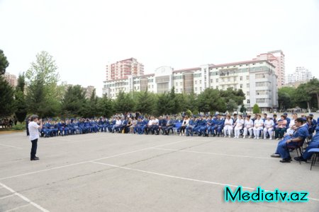 Nəsimi rayonunda Silahlı Qüvvələr gününə həsr olunmuş silsilə tədbirlər davam edir - FOTOLAR