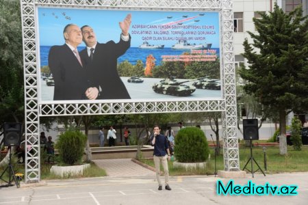 Nəsimi rayonunda Silahlı Qüvvələr gününə həsr olunmuş silsilə tədbirlər davam edir - FOTOLAR