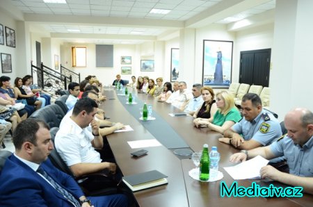 Nəsimi rayonunda «26 İyun – BMT-nin Narkotiklərlə Mübarizə günü»nə həsr olunmuş tədbir keçirilmişdir - FOTOLAR