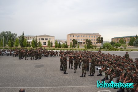 Hacıqabulda “N“ saylı hərbi hissədə konsert proqramı keçirildi - FOTOLAR