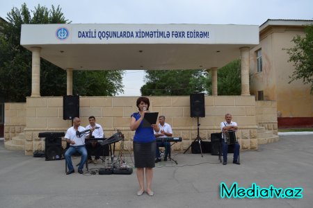 Hacıqabulda “N“ saylı hərbi hissədə konsert proqramı keçirildi - FOTOLAR