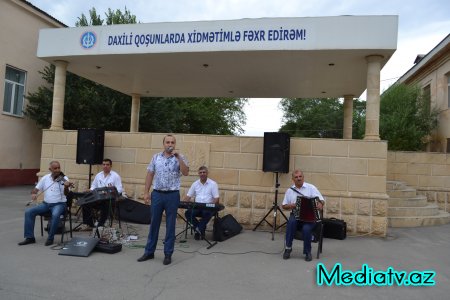 Hacıqabulda “N“ saylı hərbi hissədə konsert proqramı keçirildi - FOTOLAR