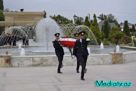 Füzulidə polis işçilərinin peşə bayramı qeyd olundu - FOTOLAR