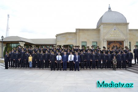Füzulidə polis işçilərinin peşə bayramı qeyd olundu - FOTOLAR