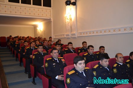 Füzulidə polis işçilərinin peşə bayramı qeyd olundu - FOTOLAR
