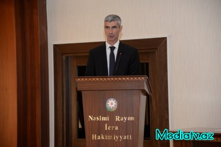 Nəsimidə bu ilin I yarısının sosial-iqtisadi inkişafın yekunlarına və qarşıda duran vəzifələrə həsr olunmuş hesbat yığıncağı keçirildi - FOTOLAR