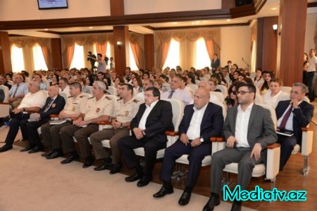 Nəsimidə bu ilin I yarısının sosial-iqtisadi inkişafın yekunlarına və qarşıda duran vəzifələrə həsr olunmuş hesbat yığıncağı keçirildi - FOTOLAR