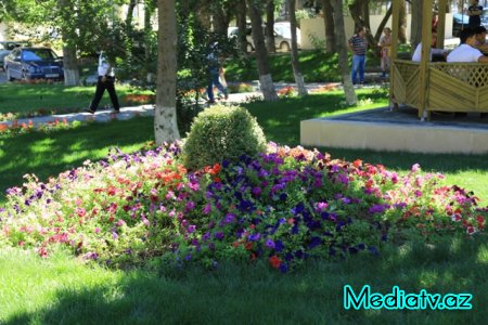 Nəsimi rayonunda Azərbaycanın Milli Qəhrəmanı Asif Məhərrəmovun adını daşıyan  küçədə yerləşən park əsaslı təmirdən sonra istifadəyə verilmişdir - FOTOLAR