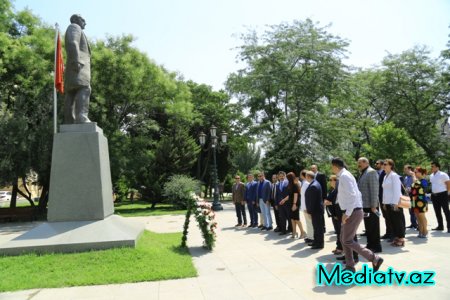 Türkiyə Respublikasının İzmit Bələdiyyəsi nümayəndə heyəti Nəsimi rayon İcra Hakimiyyətində olmuşlar - FOTOLAR