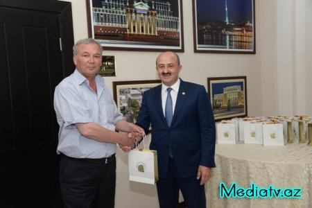 Milli Mətbuatın 141 illiyi ərəfəsində Nəsimi rayonunda jurnalistlərlə görüş keçirilmişdir - FOTOLAR