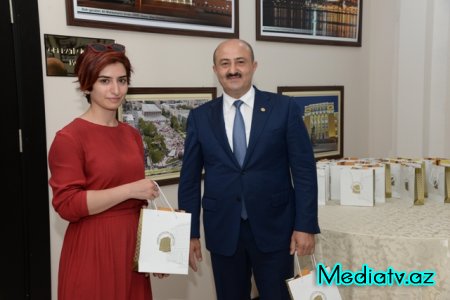 Milli Mətbuatın 141 illiyi ərəfəsində Nəsimi rayonunda jurnalistlərlə görüş keçirilmişdir - FOTOLAR