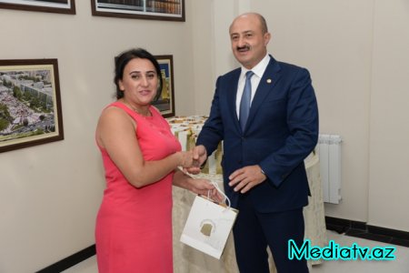 Milli Mətbuatın 141 illiyi ərəfəsində Nəsimi rayonunda jurnalistlərlə görüş keçirilmişdir - FOTOLAR