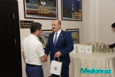 Milli Mətbuatın 141 illiyi ərəfəsində Nəsimi rayonunda jurnalistlərlə görüş keçirilmişdir - FOTOLAR