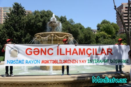“Gənc İlhamçılar”  Qubaya istirahətə göndərilmişdir - FOTOLAR