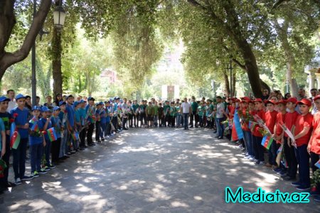 “Gənc İlhamçılar”  Qubaya istirahətə göndərilmişdir - FOTOLAR