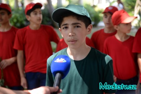 “Gənc İlhamçılar”  Qubaya istirahətə göndərilmişdir - FOTOLAR